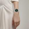 Tissot Halo Collection Quartz Movement 100m Water Resistance Unisex Watch 40mm Green Dial Stainless Steel Case T156.410.11.091.00