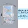Clear Photo Album Kpop Photocard Holder Book Photocard Binder Card Protectors Collection Books Sleeve Pages Transparent Portable