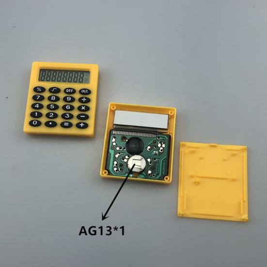 Mini Calculator Battery Accuracy Portable 8-Digit Powered High Display Student Calculator Office Supplies