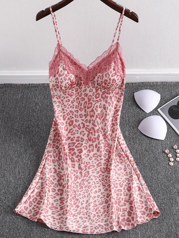 Women s Mulberry Silk Camisole Nightgown with Lace - Spring/Summer, 19 Momme Heavyweight Silk Pajamas M