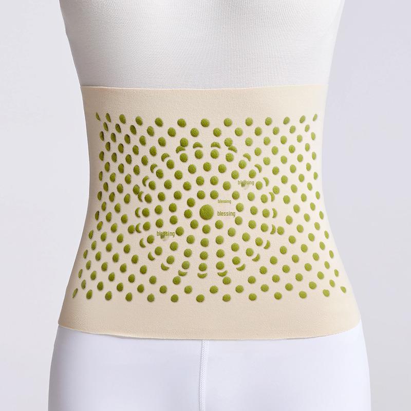 

Унисекс утолщенный бархатный пояс для защиты талии - зимний трикотажный хлопок для защиты от холода для дополнительного тепла XL (130-160 jin)