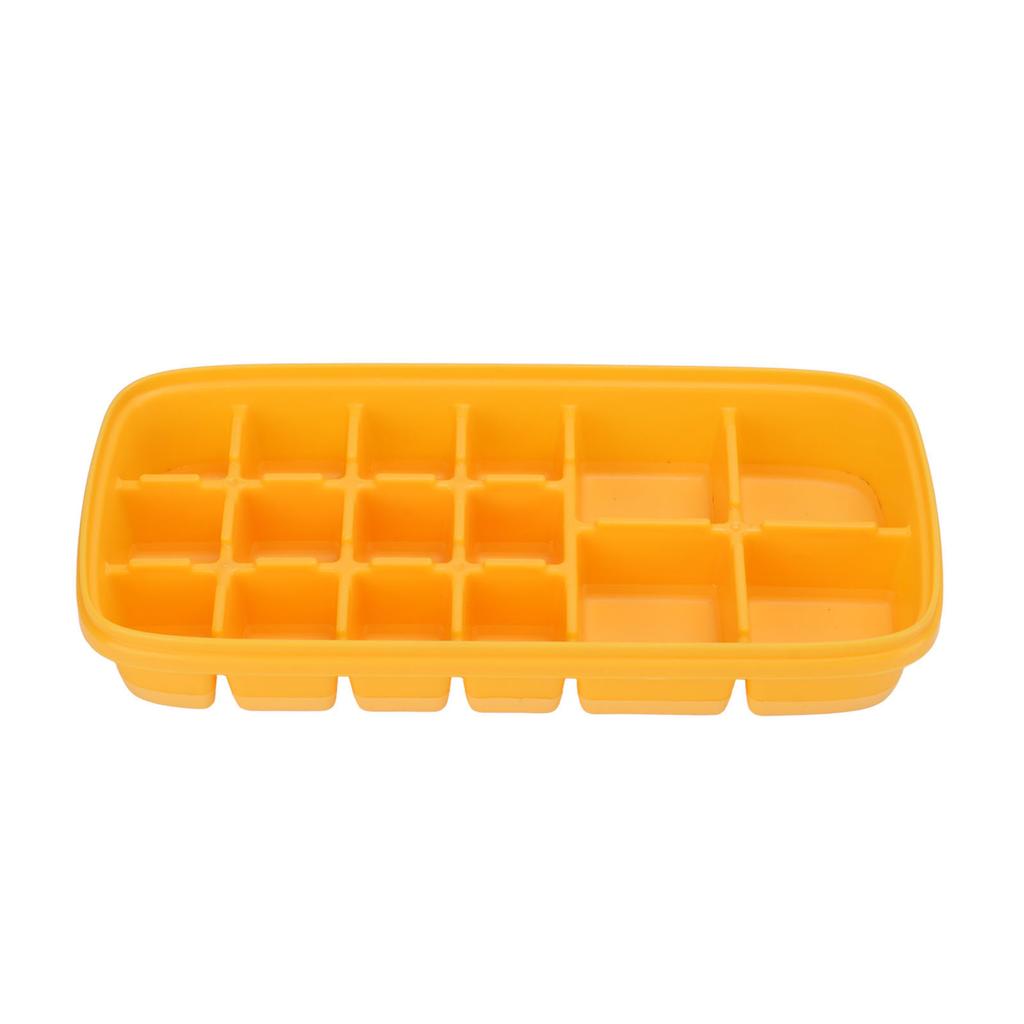 Tray Home Soft Reusable Silicone Mold Large Capacity Ice Maker With Lid Ice Shovel