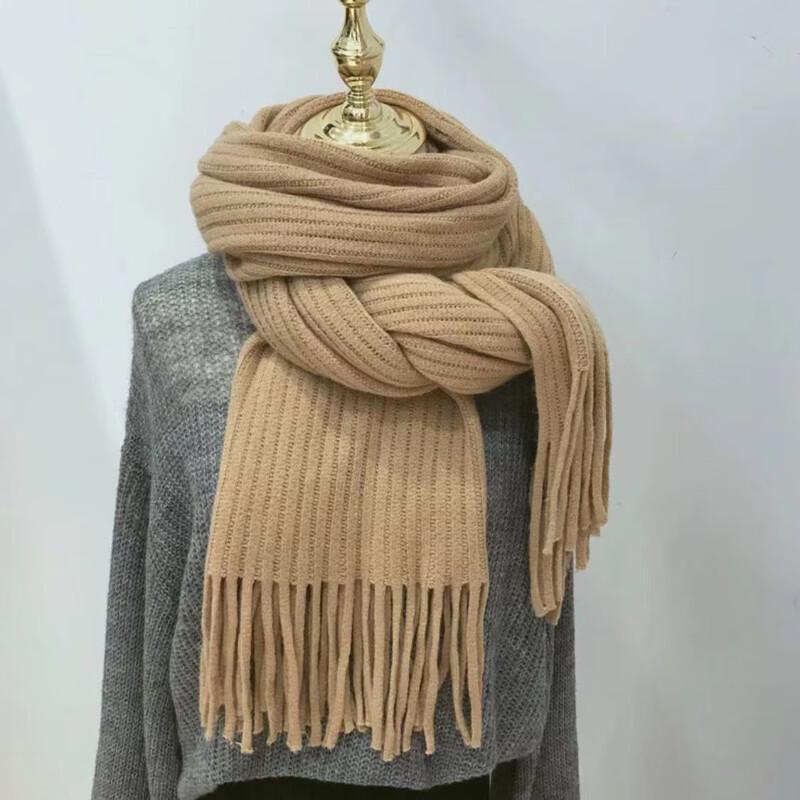 Autumn/Winter Imitation Cashmere Warm Tassel Scarf