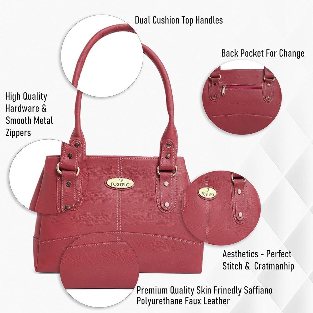 Γυναικεία τσάντα Catlin από συνθετικό δέρμα (Μεγάλο)