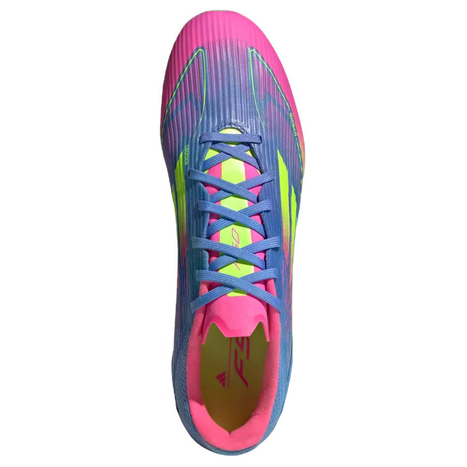 Adidas Adizero F50 League FG MG Celestial Victory Pack Unisex Sneakers Blue Blue-Fusion Lucid-Lemon IE1290