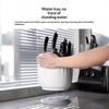 360° drehbarer Besteckorganizer, große Kapazität, multifunktionaler Utensilienhalter für Küchen- und Esstheke