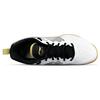 New LiNing Gladiator Slip Resistant Abrasion Resistant Low top Badminton Shoes Unisex White Black AYZT011-3