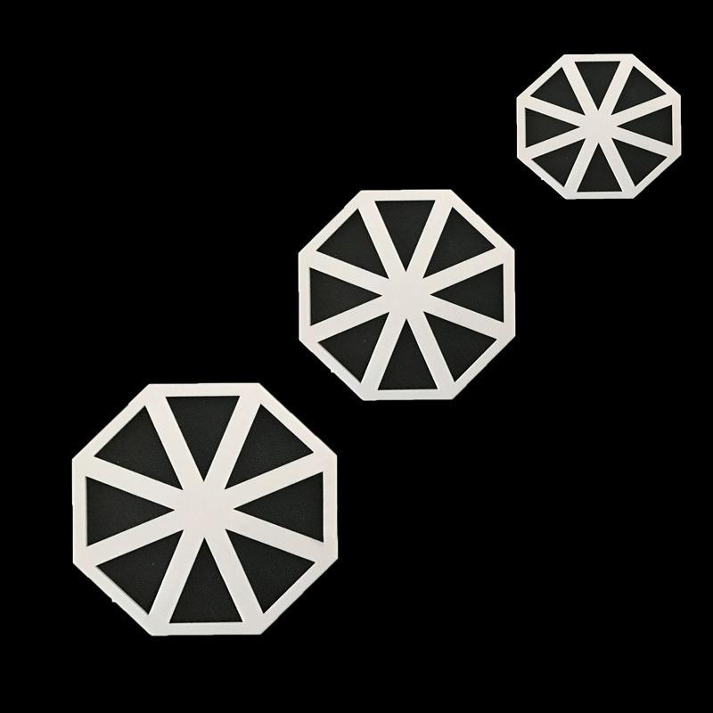 Small Banner Cake Mold Food-Grade Silicone Flag Shape Fondant Candy Mould  Cake Decorating 3pcs/set