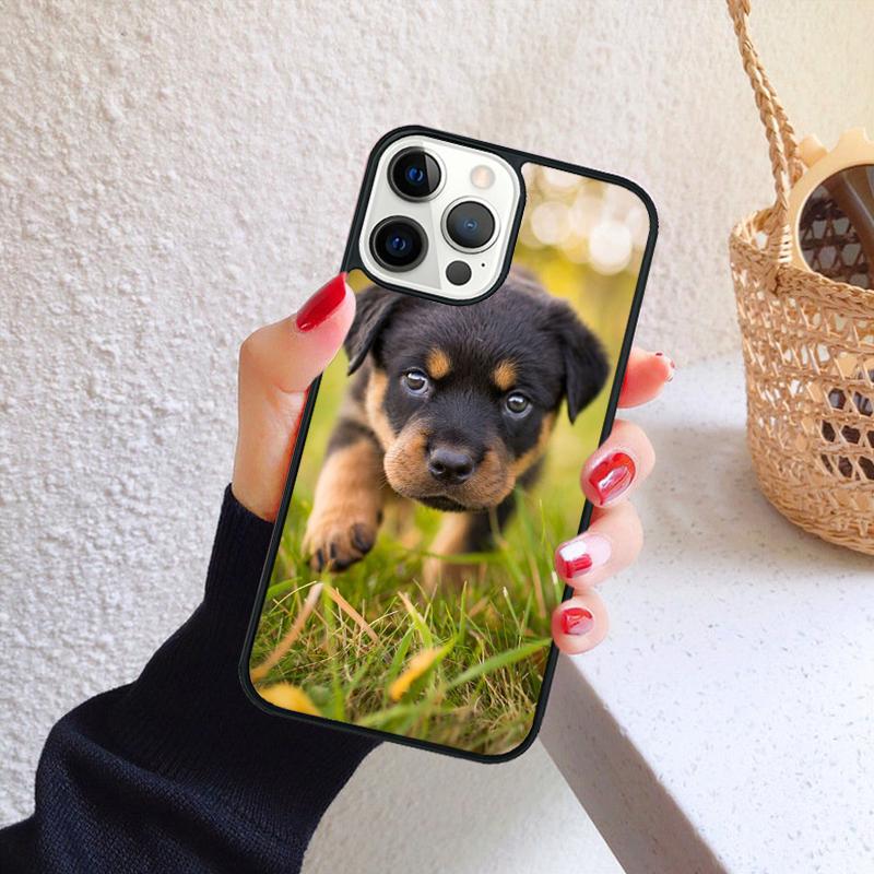 Rottweiler Beautiful Big Dog Phone Case for iPhone 17 Air 16 Coque 15 14 12 13 PLUS 11 PRO MAX Back Cover Fundas Shell