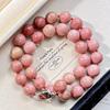 4Mm Vintage High Quality Natural Amethyst Design Sense Necklace Clavicle Chain