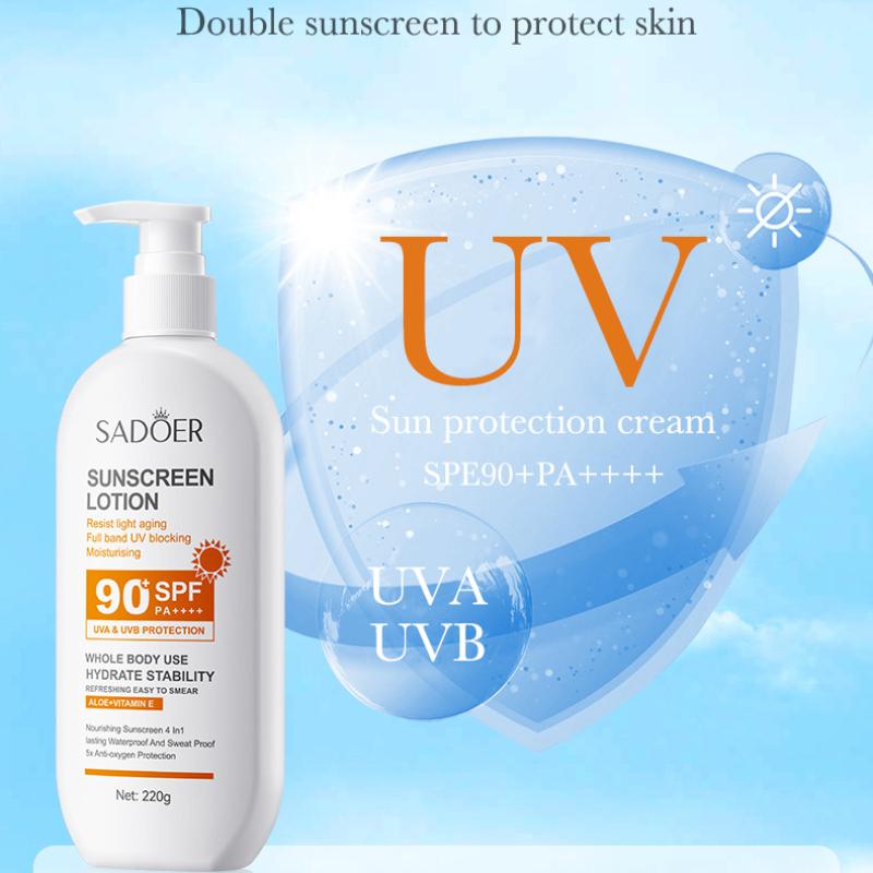 Sunscreen SADOER Clear Anti-Light Old Refreshing Anti-UV Sunscreen