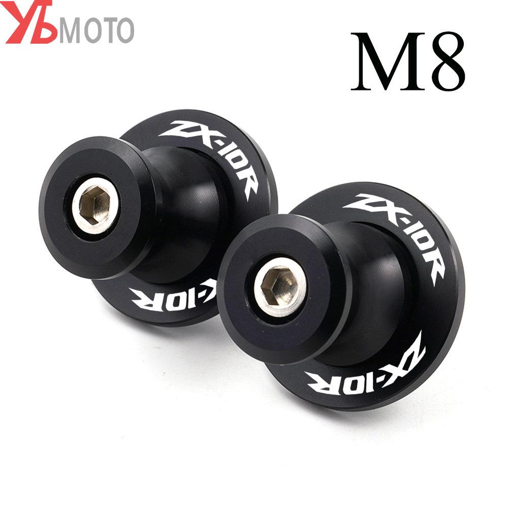 For Kawasaki Ninja ZX10R ZX-10R ZX 10R 10 R 2005-2009 2011- Motorcycle Accessories CNC Swingarm Spools Slider Stand