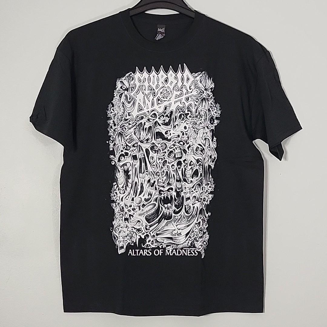 MORBID ANGEL Altars Of Madness S SMALL Official T-Shirt Black Mens Band Logo Unisex T-Shirt M