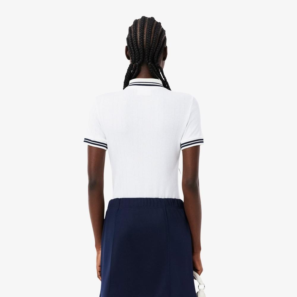 Lacoste Women's Multi Rib Polo Shirt DF0858-56G522