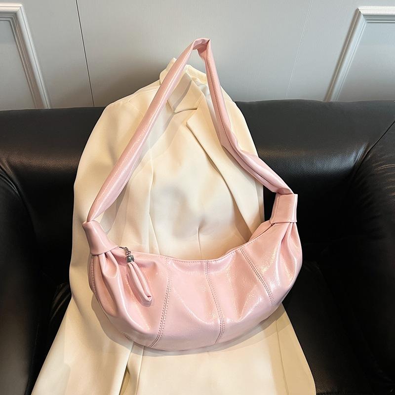 Large Capacity Bag Women's New Summer Versatile Shoulder Armpit Bag Popular Dumpling Bag