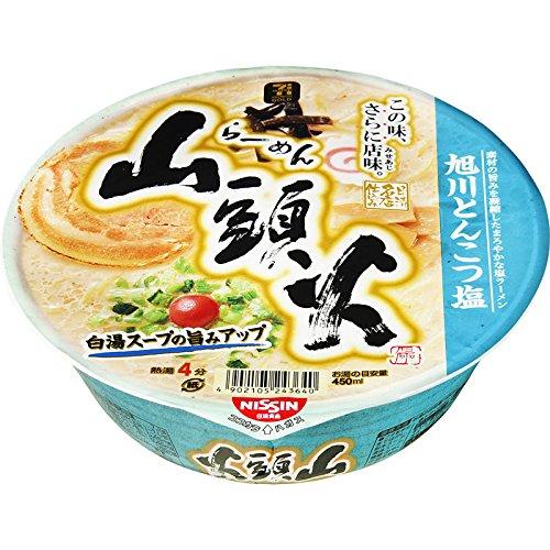 

[Renewal] Nissin Foods Santoka Asahikawa Tonkotsu Salt 126g x 12 packs