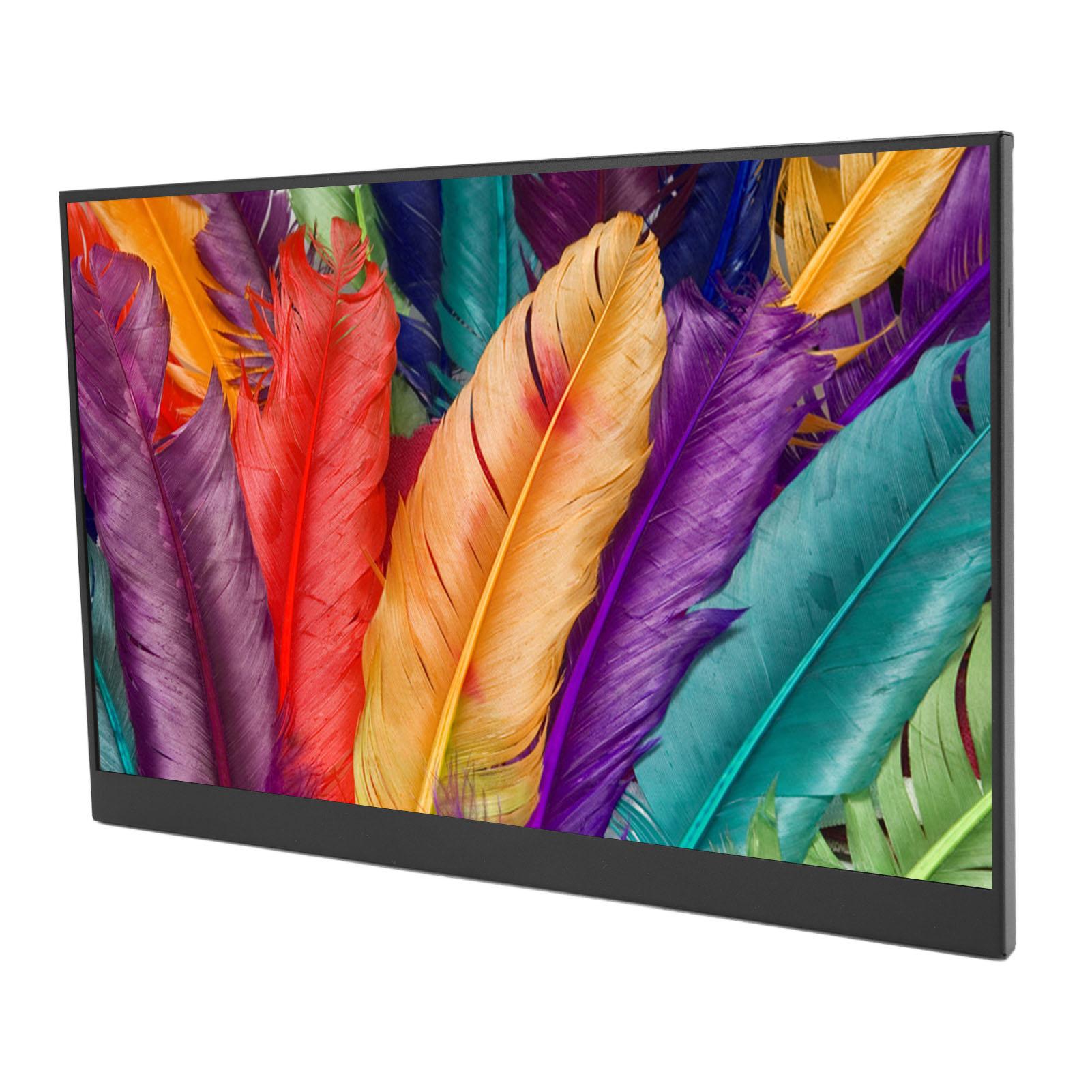 

14-дюймовый портативный дисплей USB Type C 2.5K FHD IPS внешний экран с двумя стереодинамиками для