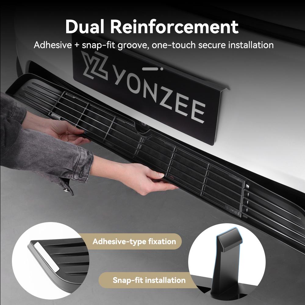 ALP1 YZ for Tesla Model Y Juniper Front Protective Grille Guard Aluminum Alloy Magnetic Grille Anti-Insect Mesh Vehicle Accessories