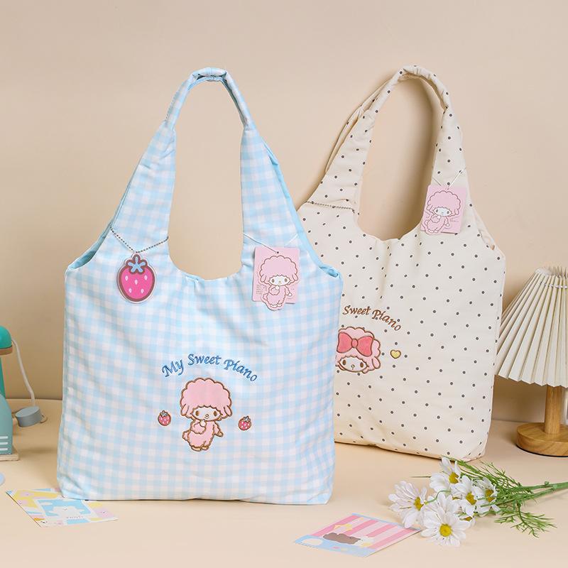 New Sanrio Polyester Shoulder Bag Regular Women's White 3443-1694