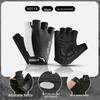 Breathable Anti-Slip Half-Finger Cycling & Running Gloves - Shock Absorbing Summer Sport Gear