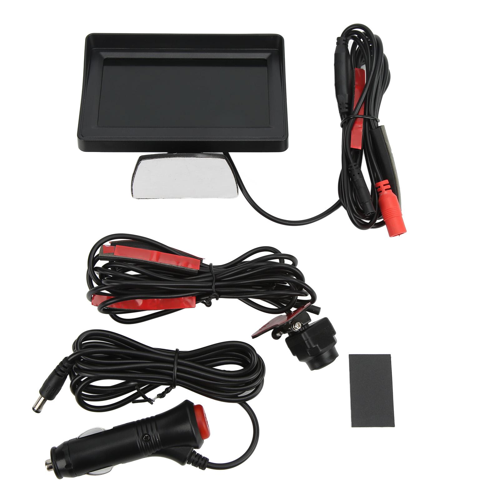 

4.3-дюймовая камера для детского автомобильного сиденья, зеркало, камера, монитор HD, ночное видение, 10G, виброустойчивая, универсальная для автомобиля