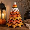 Pumpkin Ghost Halloween Quilted Fabric Tree Kit Hand Sewing Festival Tree  Halloween Party