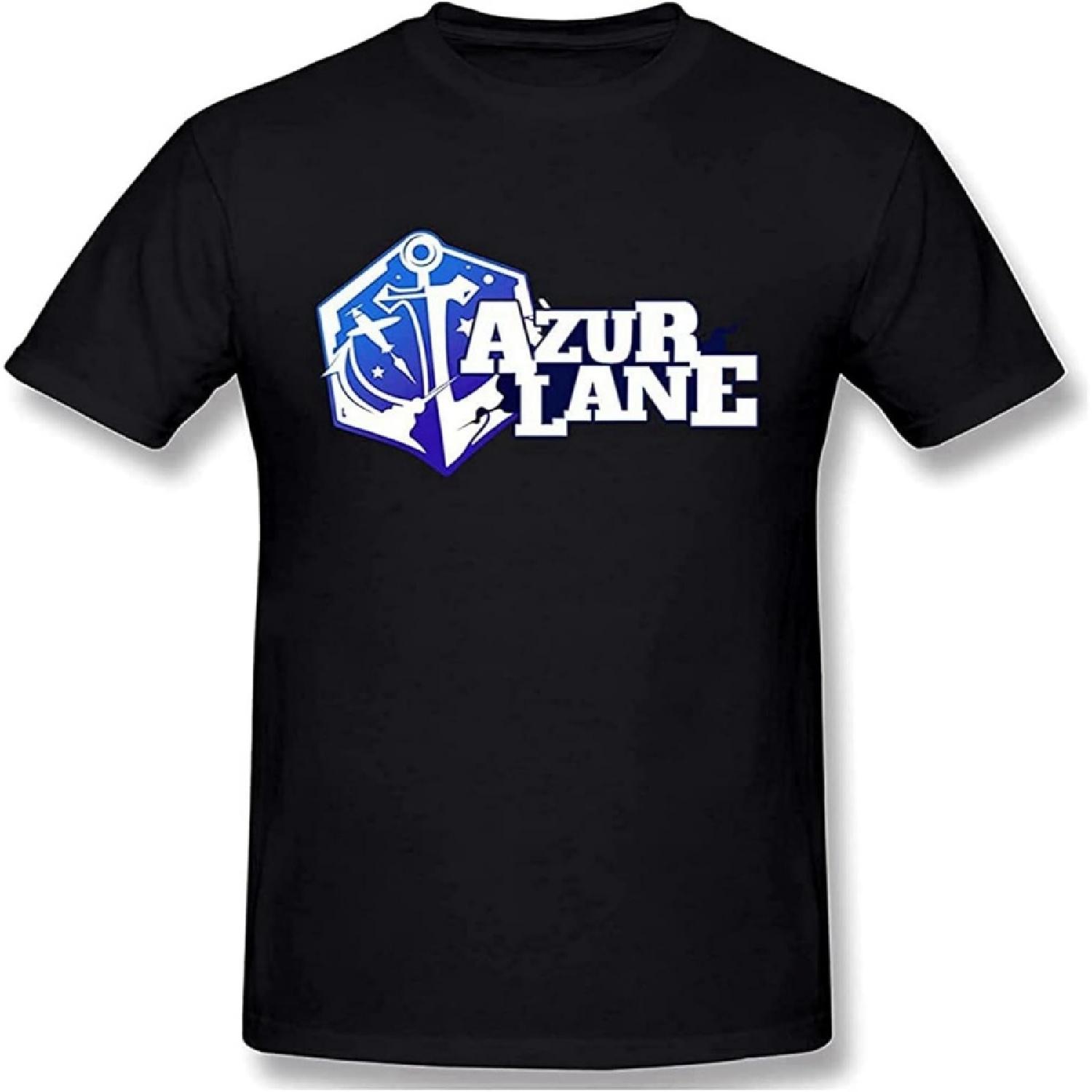 CHEBENJI Azur Lane Men s T-Shirt Unisex Black Tee Clothing(2) S