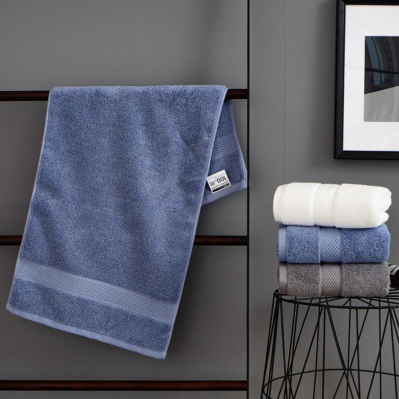 

Class A Pure Cotton Towels: Absorbent Hotel Style, 140g, Perfect for Face Wash - Gift Set 34x78 cm