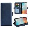 For Samsung Galaxy M16 5G Case Calf Texture Leather Wallet Phone Cover