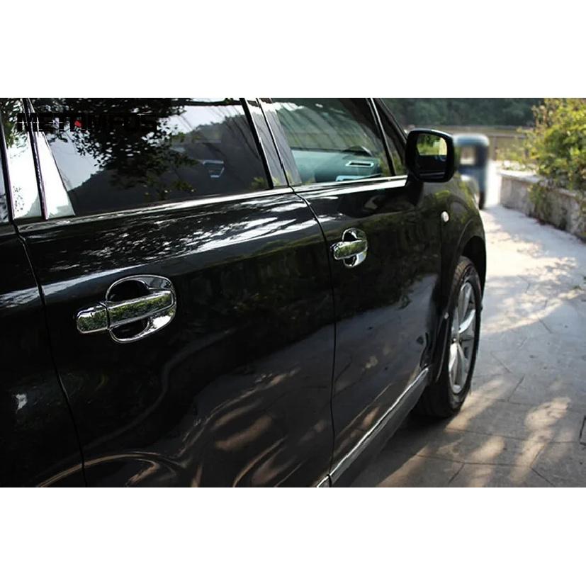 For Subaru Forester 2013-2016 2017 2018 Chrome Side Door Handle Bowl Cover Trim Protection Cap Exterior Accessories Car Styling