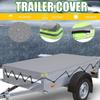 Pyłoszczelna Plandeka na Przyczepę Uniwersalny Pokrowiec Ochronny na Przyczepę Plandeka na Przyczepę Akcesoria do Przyczep