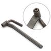 Ventil-Einstellwerkzeug für Motorradmotoren, Vierkant-Innensechskant, T-Schlüssel, Ventilschraubenschlüssel, 8 mm, 9 mm, 10 mm, Fühlerlehre 0,02 bis 1 mm