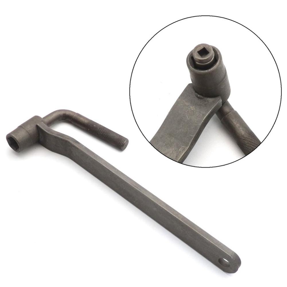 Ventil-Einstellwerkzeug für Motorradmotoren, Vierkant-Innensechskant, T-Schlüssel, Ventilschraubenschlüssel, 8 mm, 9 mm, 10 mm, Fühlerlehre 0,02 bis 1 mm