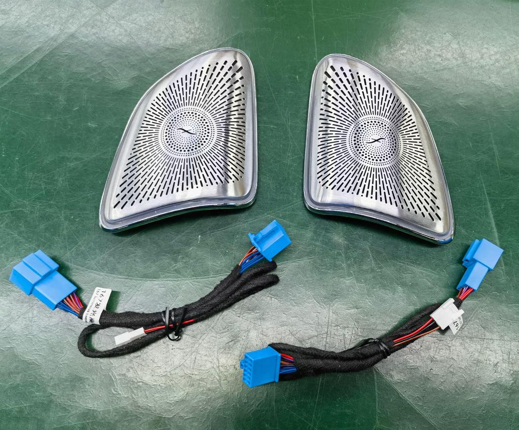 Enhanced LED A-Pillar Tweeter Cover for 2020-2025 Mercedes-Benz GLE/GLS Class