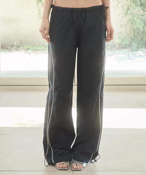 Beojinkiseu Pipe Side Line Track Pants - Navy