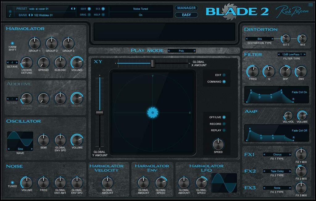 Rob Papen Software Synthesizer BLADE 2