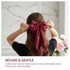 1PC Korean Big Bowknot Hair Clips for Women Girls Solid Satin Design Great for Enhancing Your Everyday Look