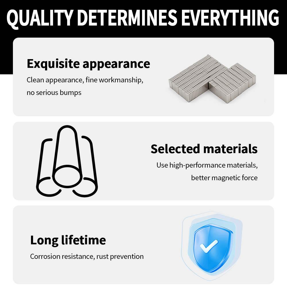 10x5x2mm Powerful Neodymium Magnet N35 NdfeB Permanent Magnetic imanes Block Super Strong Fridge Magnets DIY
