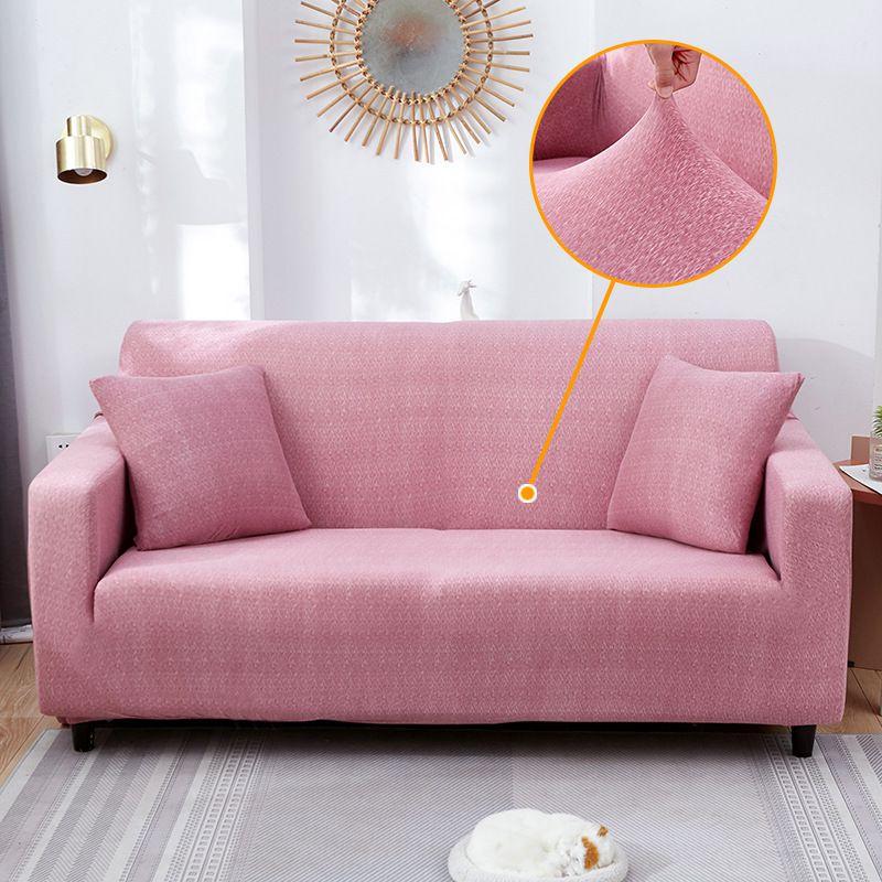 

Чехол на диван 1234 местный L-образной формы универсальный эластичный чехол для подушек Pink,1pcs 45*45cm Pillowcover