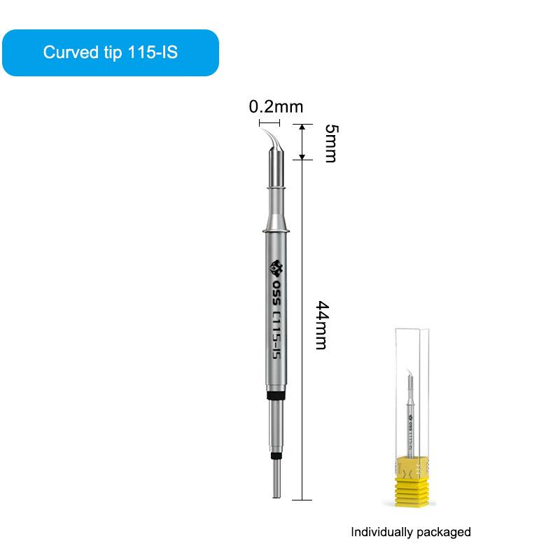 New Superfine Soldering Iron Tip C210/C245/C115 Soldering Iron Tip Optional For Precision Soldering Tools JBC Replacement Tip