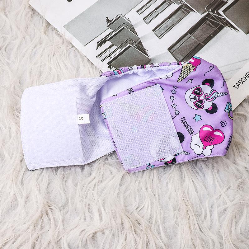 Scutece de câine lavabile pentru bărbați - Pantaloni fiziologici reutilizabili pentru animale de companie pentru uz interior și exterior