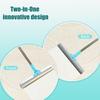 Pet Hair Carpet Rake, Carpet Hair Removal Tool 2 Piece Set, 2 in 1 Retractable Long-Handled Carpet Brush for Pet Hair for Carpets, Mats, Sofas