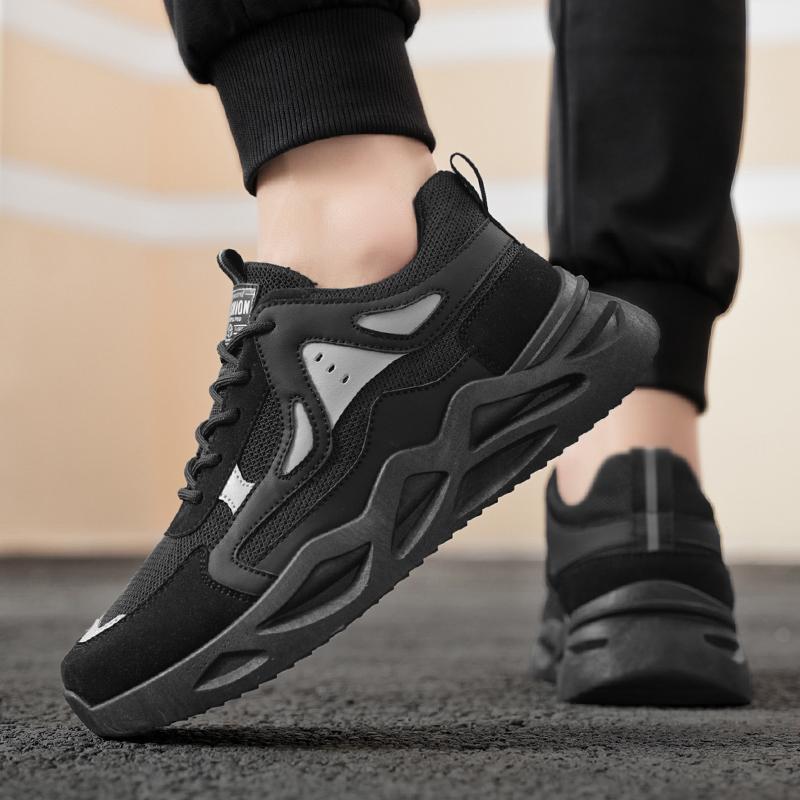 Fashion Trendy Men's Sneaker Shoes Breathable Summer Thick Soled Outdoor Wear-resistant Comfortable Jogging Platform Casual Shoes