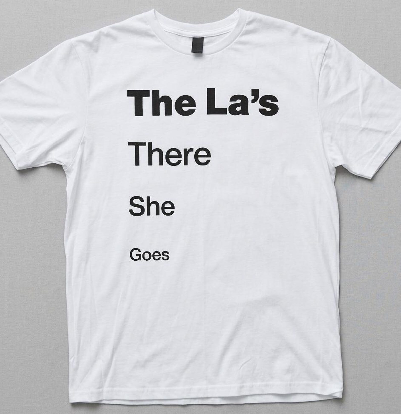 THE LA S There She Goes T shirt, 90s Indie Rock Tee Britpop Liverpool Band Shirt Vintage Style Graphic 3XL
