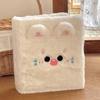 A6 Kpop Cartoon Plush Collect Book Binder Po Album Idol Card Holder Book Cute Girl Diary Planner Cover School Stationery