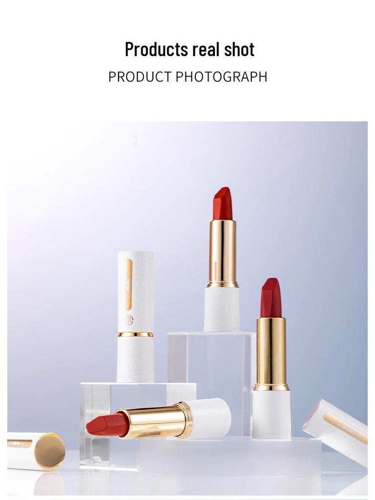 MYG Non-Stick Matte Lipstick: Easy Application, Long-lasting, Moisturizing