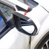 2PCS For Toyota Camry 2018  -2024 ABS Car Rearview Side Mirror Rain Eyebrow Trim Mirror Shield Cover Shield Visors Frame