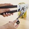 Kommersiell Burköppnare Rostfritt Stål Handhållen Burköppnare Enkel Öppning Flasköppnare Rostskyddad Tvättbar Manuell Burköppnare för Burk och Flaskor