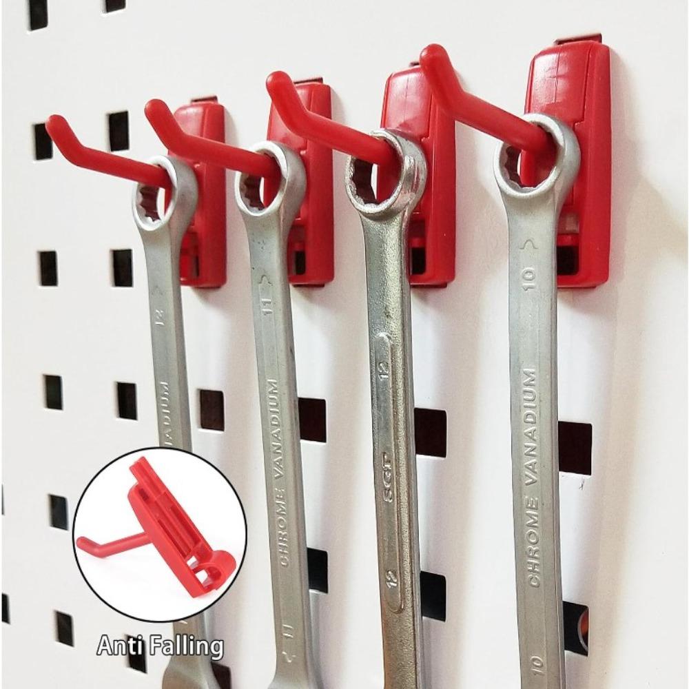 5PCS ABS Garage Pegboard Hook Small Spray Bottle Hooks Pegboard Hooks  for Wall Mount Tool