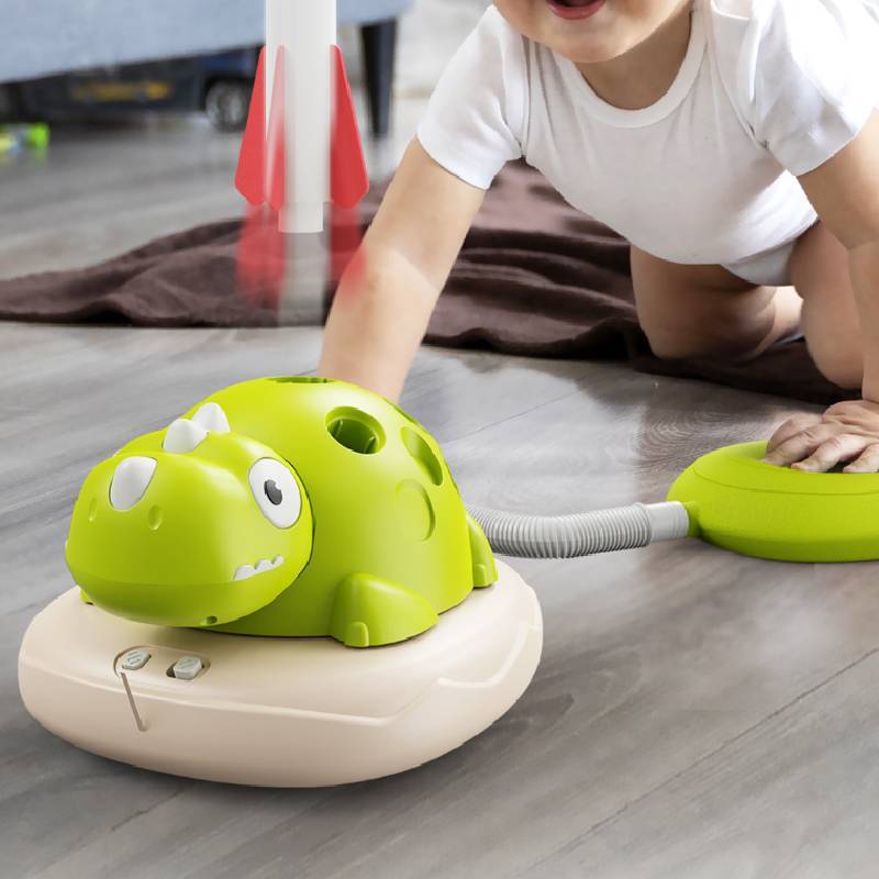 Dinosaur Outdoor Play Equipment With Sensor Control For Kids Group Exercise And Coordination